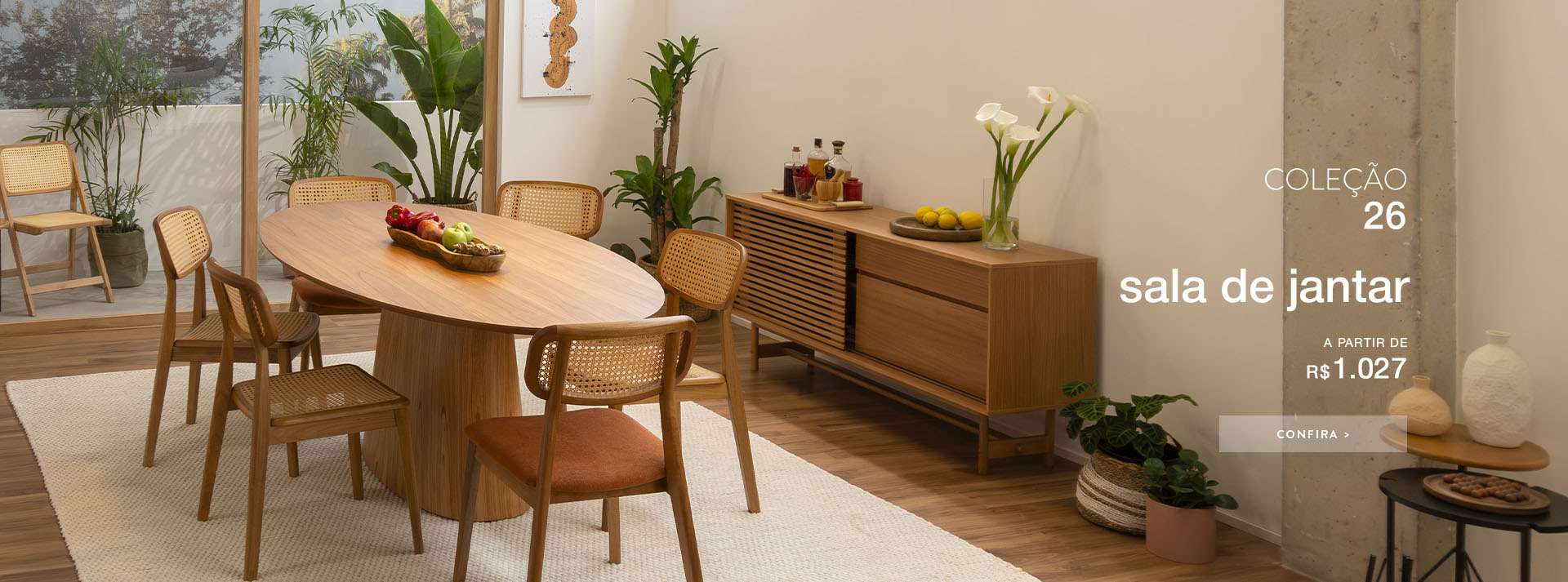 Coleção 2026 - Sala de Jantar
