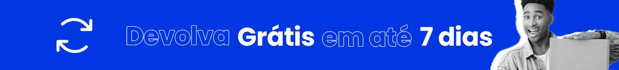 Banner devolva grátis em até 7 dias