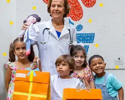 Uma parceria que vai trazer alegria para os pequenos corações!