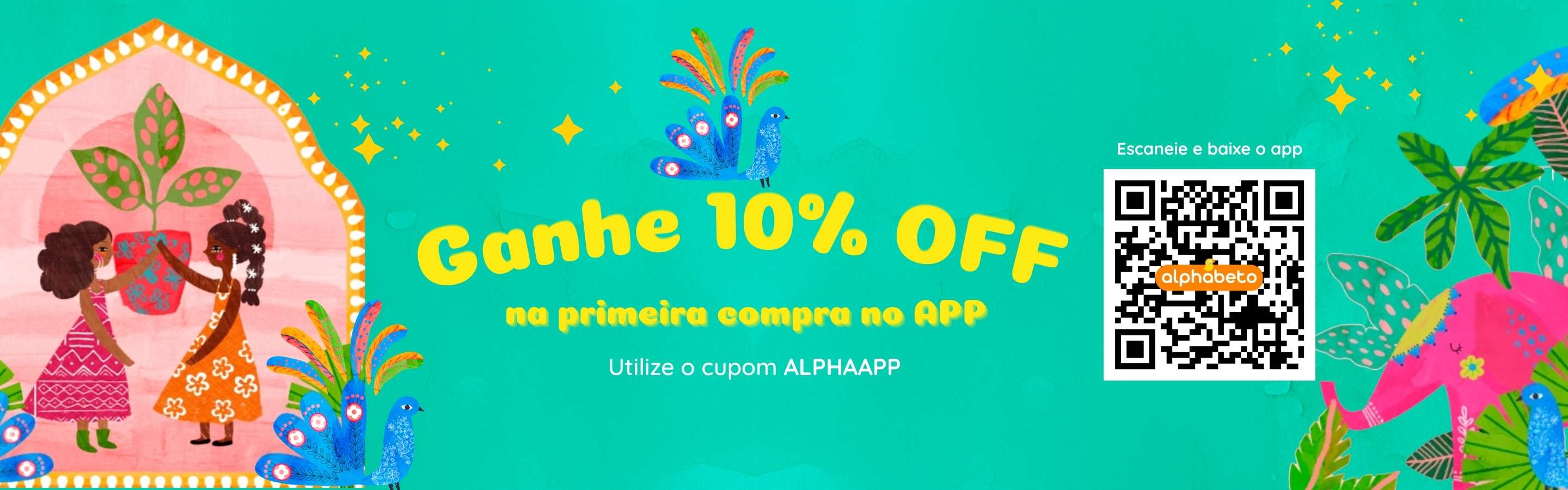 imagem gera um qrcode para baixar o app