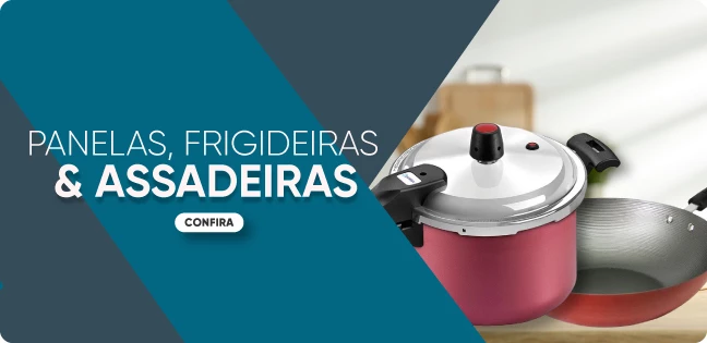 Panelas e frigideiras