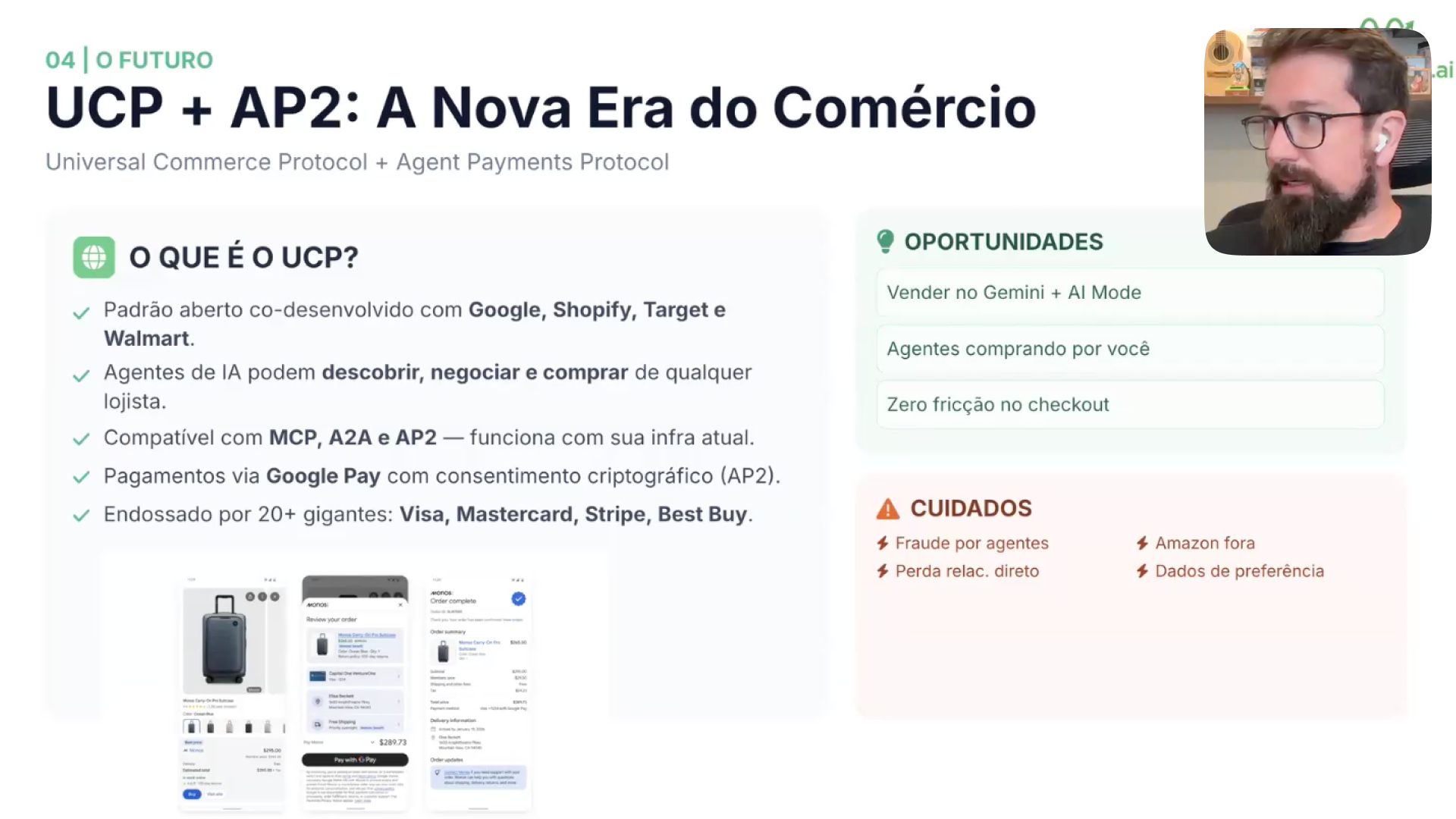 Enio presenting on MCP governance