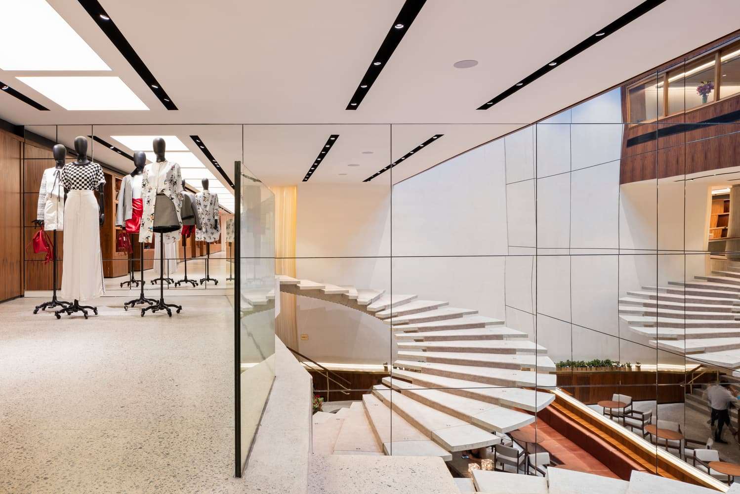 nk store Jardins flagship interior