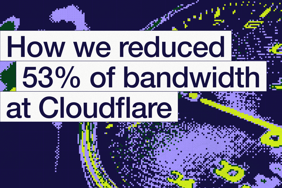How we reduced 53% of bandwidth at Cloudflare