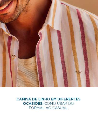 Camisa de linho em diferentes ocasiões: como usar do formal ao casual
