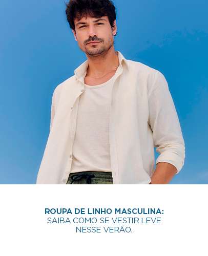 Roupa de linho masculina: saiba como se vestir leve nesse verão