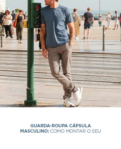 Guarda-roupa cápsula masculino: como montar o seu.
