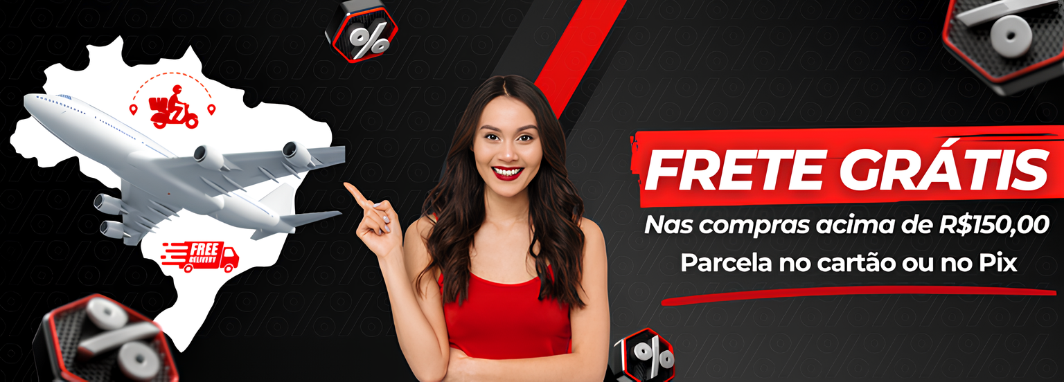 Frete grátis para todo Brasil