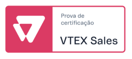 <p><span>A certificação de vendas é uma avaliação completa destinada a comprovar o conhecimento e as habilidades dos profissionais da equipe comercial das agências qualificadas, garantindo a capacidade de oferecer com sucesso a solução VTEX aos clientes.</span></p>