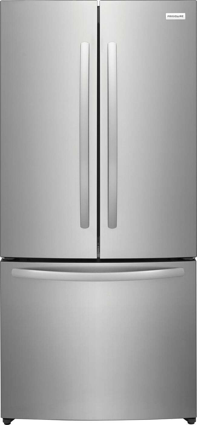 Refrigerador Frigidaire Puerta Francesa de 18 pies cúbicos.