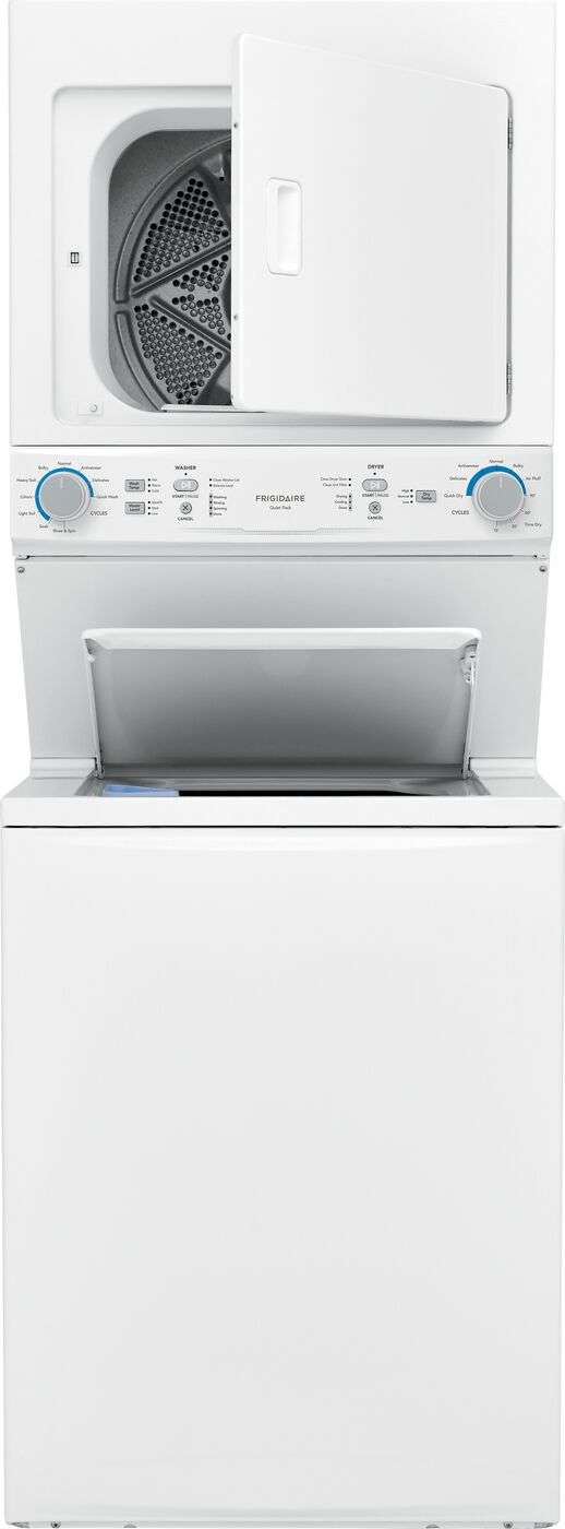 Centro de lavado eléctrico Frigidaire - Lavadora de 21 Kg y secadora de 16 Kg.