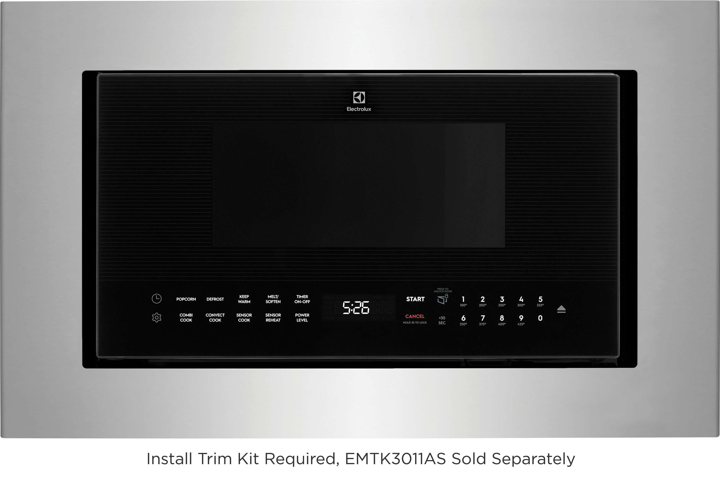 Horno de Microondas Electrolux Empotrable con Apertura Lateral de 76 cm