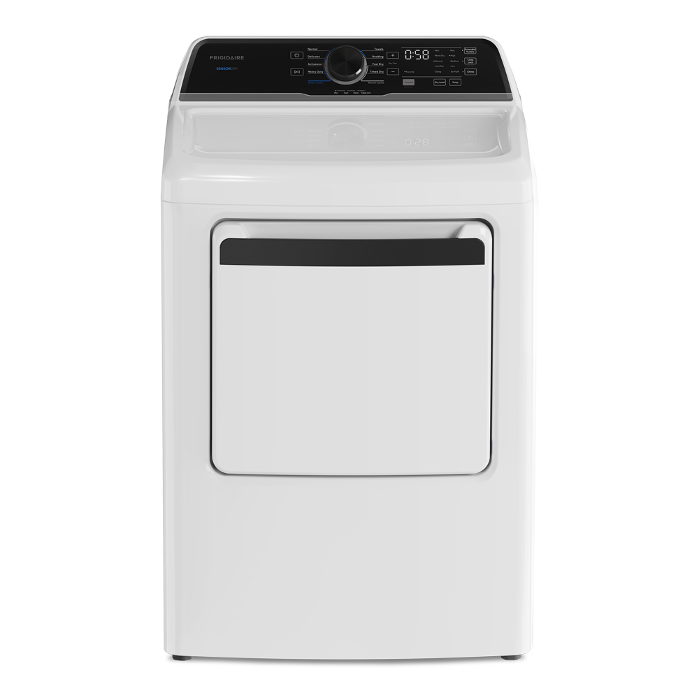 Secadora Carga Frontal Eléctrica Frigidaire 7 Cu. Ft. Blanca