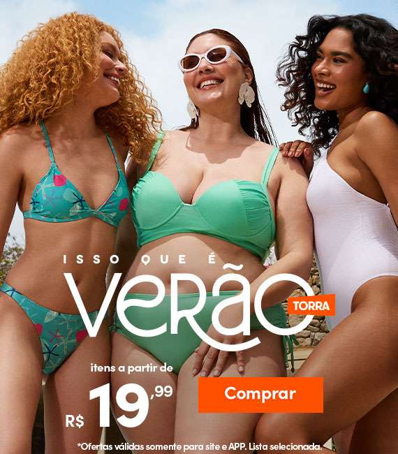 Isso que é verão itens a partir de R$19,99