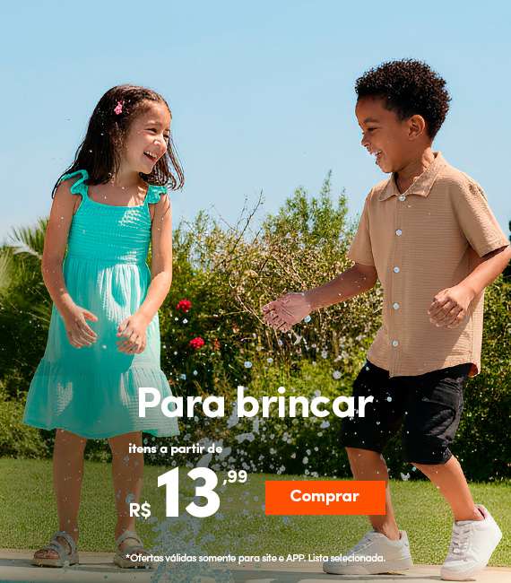 Para brincar - itens a partir de R$13,99