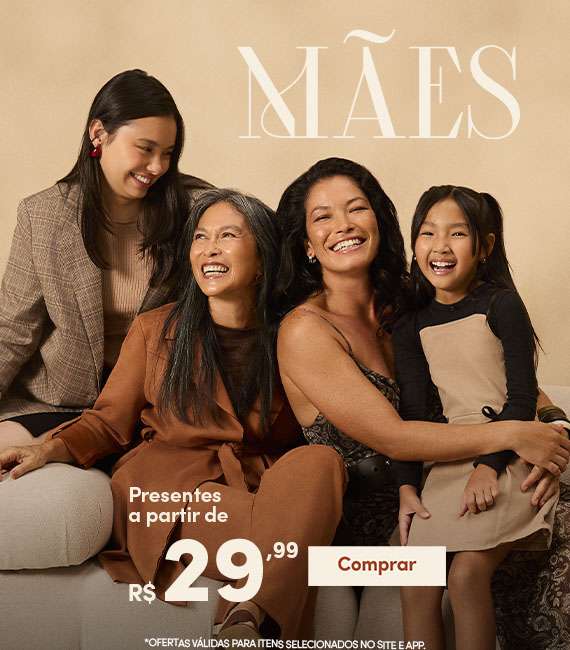 Presentes para o dia das mães a partir de R$29,99