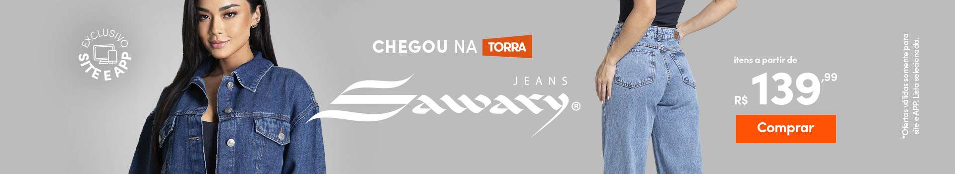 Sawary Tam 34 ao 54 a partir de 139,99