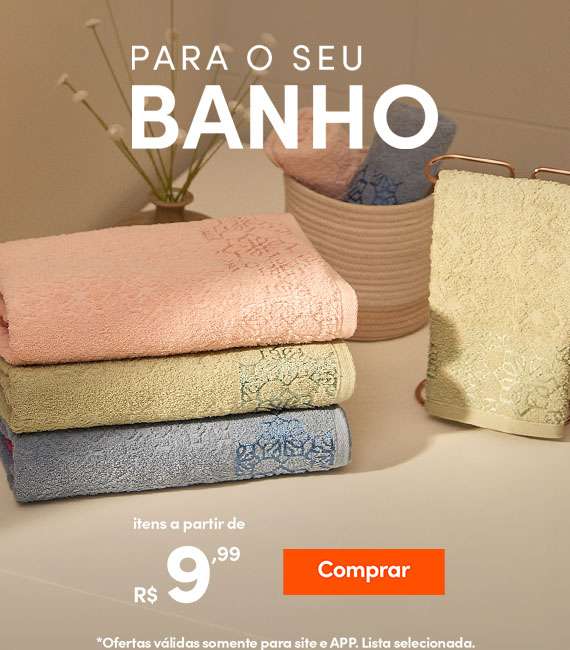 Banho a partir de R$9,99
