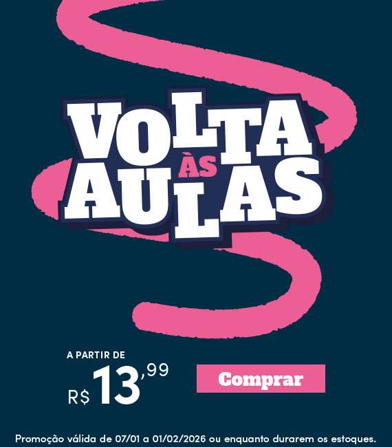 Volta as aulas a partir de R$13,399