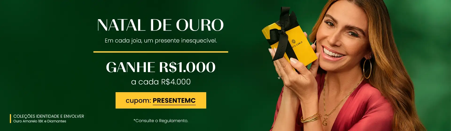 Banner principal Natal de Ouro
