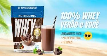 Whey protein concentrado chocolate Nutrilatina