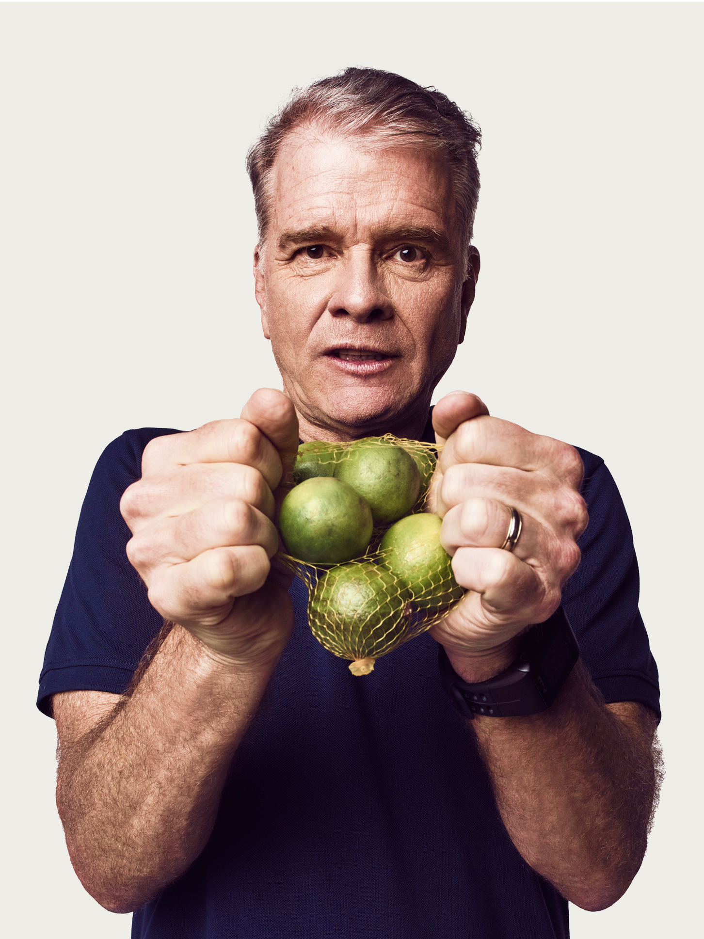 Imagem do ex-jogador Bernardinho