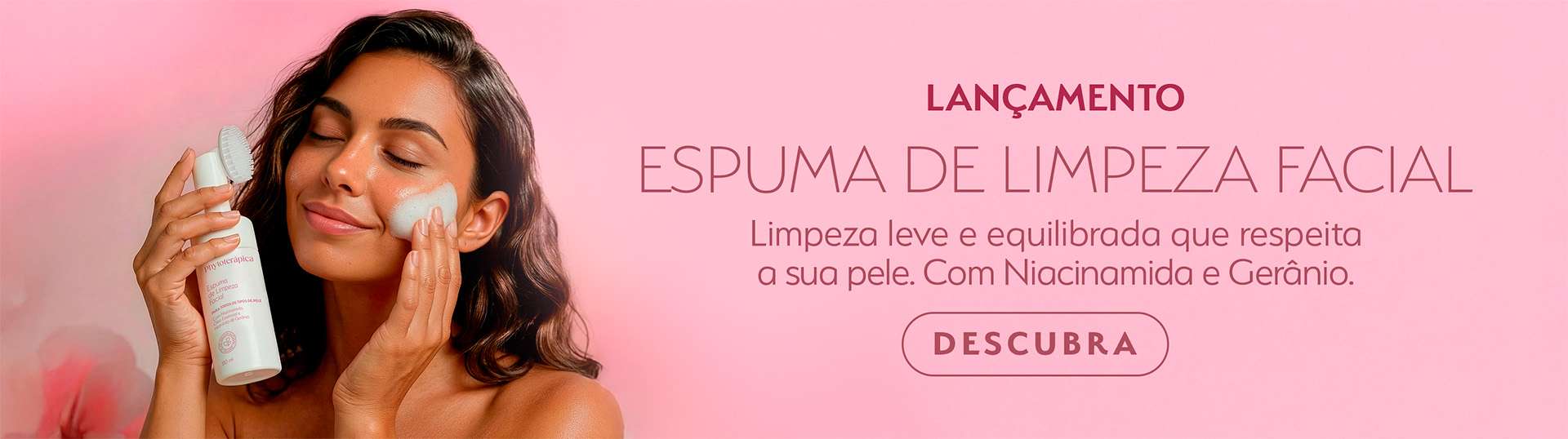 Lançamento Espuma Facial