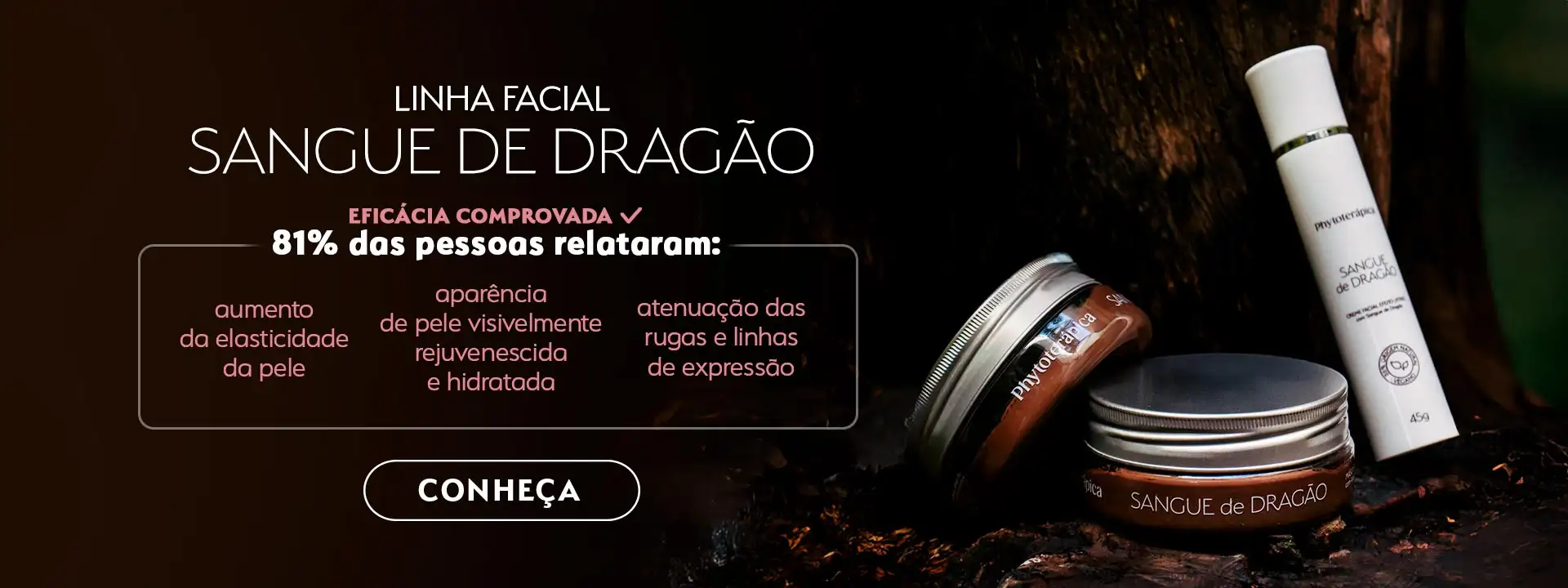 Linha Facial Sangue de Dragão  