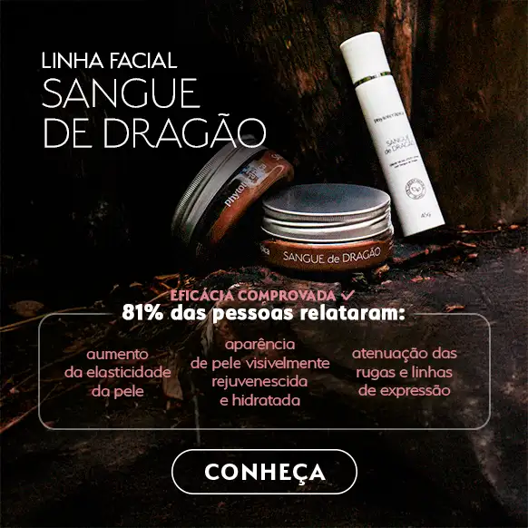 Linha Facial Sangue de Dragão  