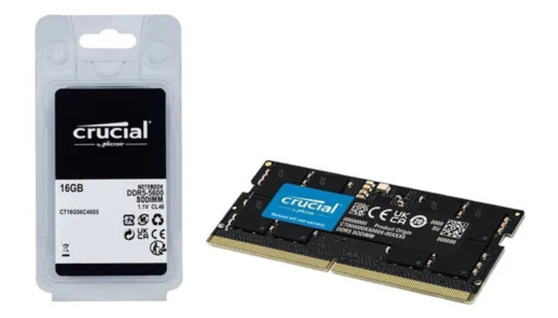 メモリー Crucial DDR5 32GB Crucial 32GB DDR5-5600 UDIMM | CT32G56C46U5 | Crucial.com