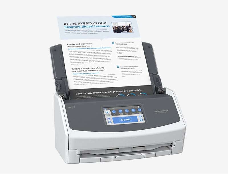 Scanner Fujitsu ScanSnap IX1600 A4 Duplex 40ppm Color Wi-Fi | Scarcom