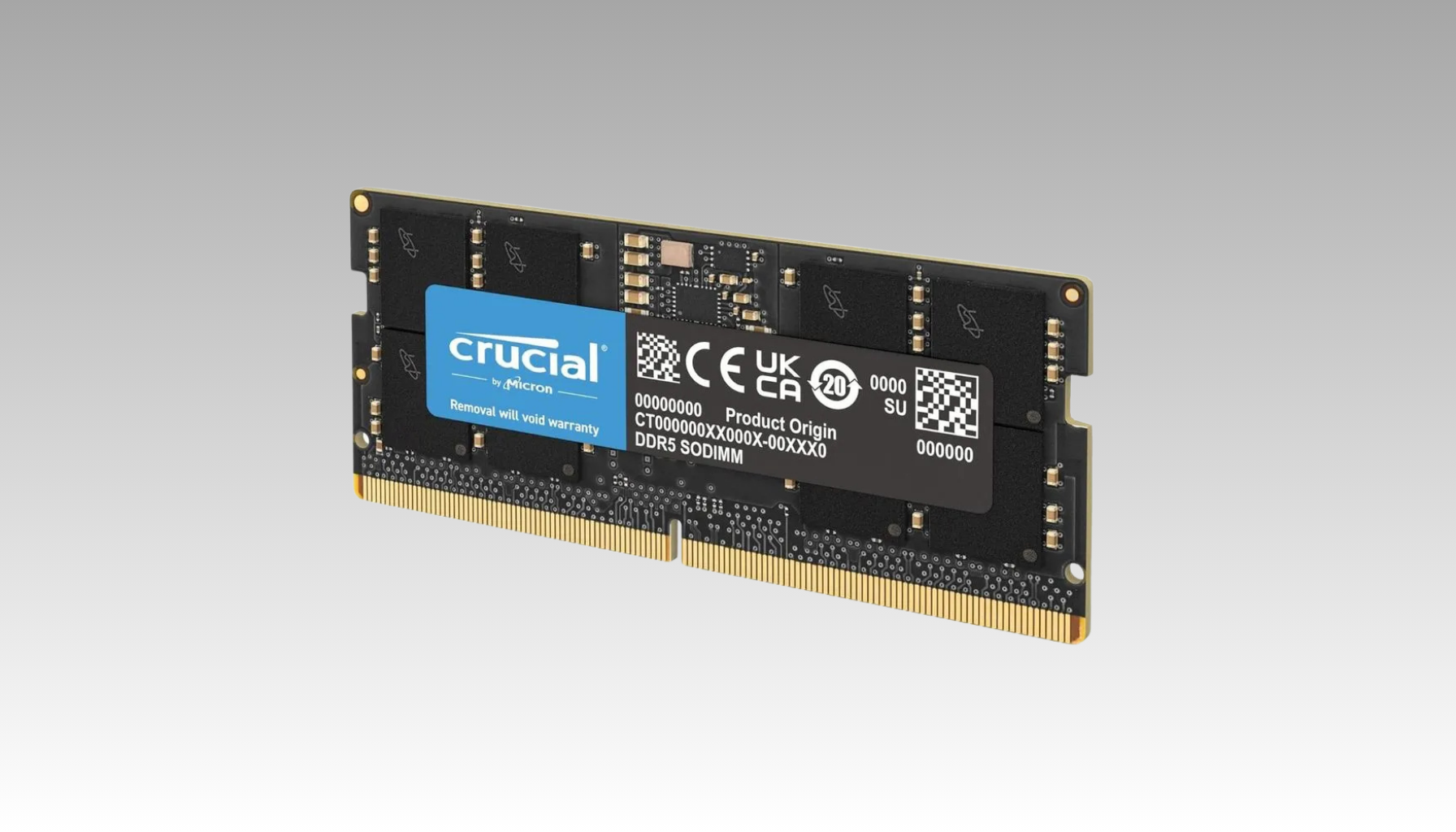 Crucial CT48G56C46S5 Memoria Notebook 48 GB DDR5 5600 Mhz | Scarcom