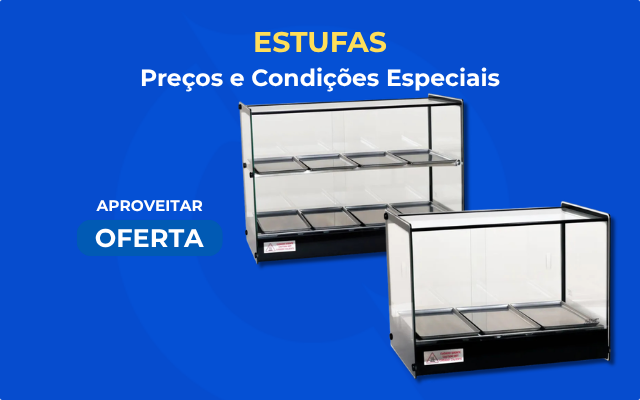Estufas para salgados voce encontra aqui na Zanotti Refrigeração!
