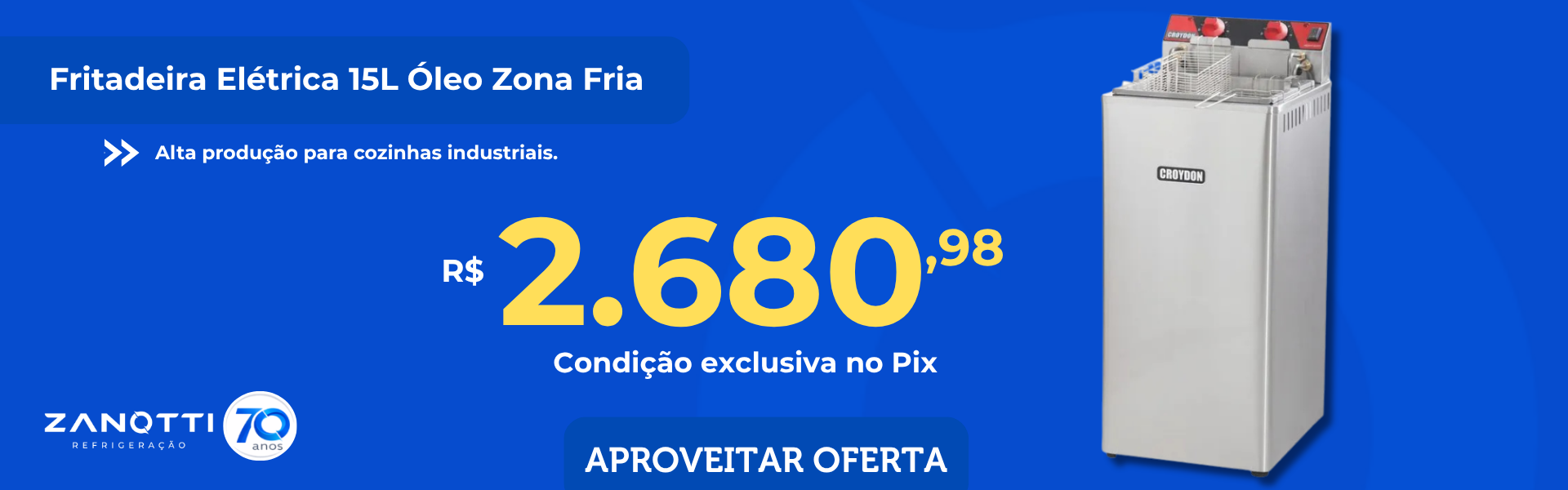 Fritadeira Elétrica 15L