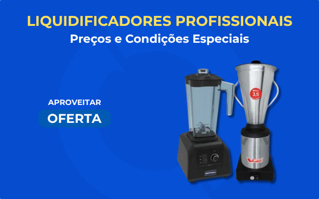 Liquidificadores industriais voce encontra aqui na Zanotti Refrigeração!
